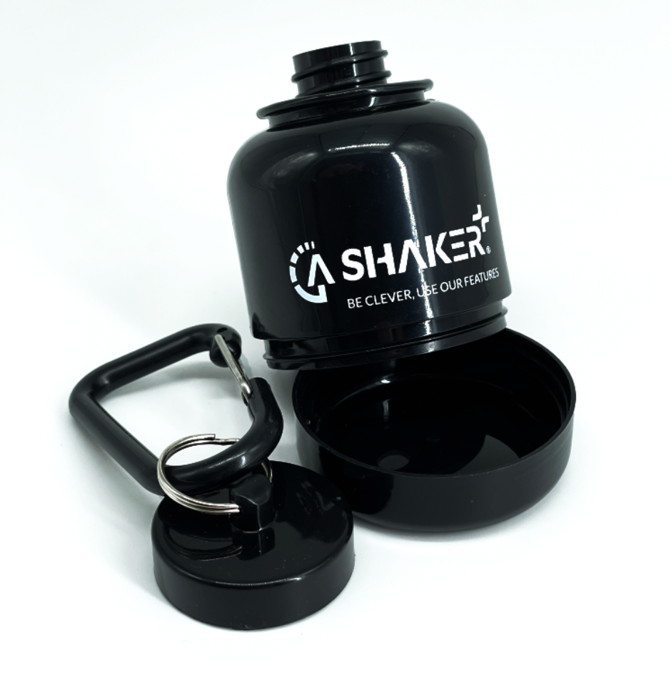 GA Shaker + Whey to go can